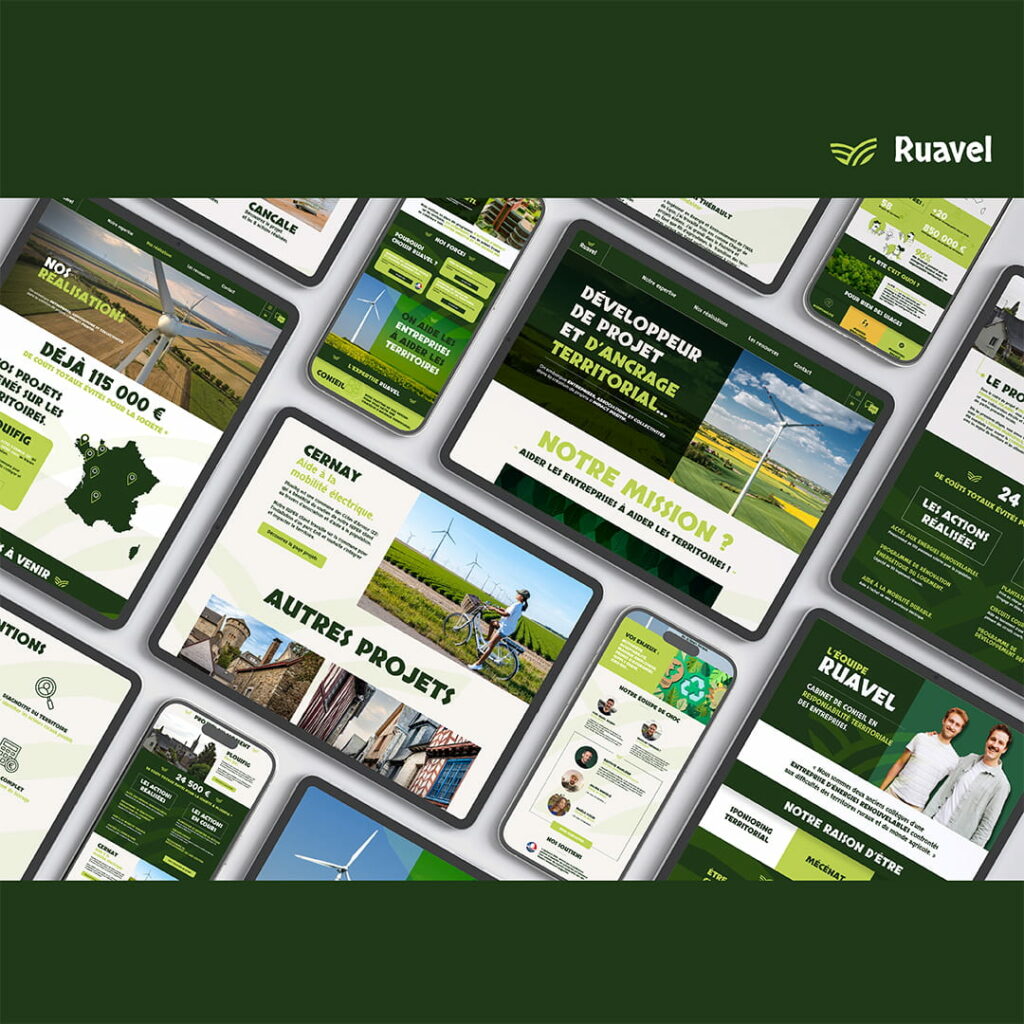 mock up website